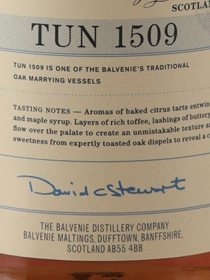 Balvenie Tan 1509 Batch No.8