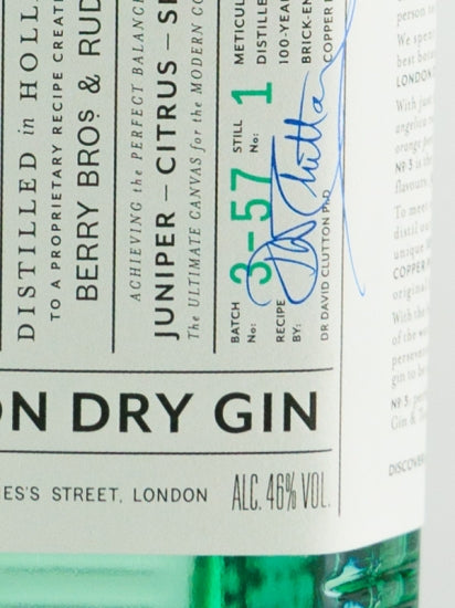 No. 3 London Dry Gin
