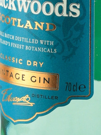 Blackwoods Gin 2021