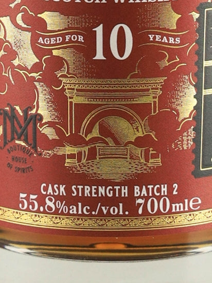 Macnair's Lum Reek Peated 10 Year Old Cask Strength Batch 2