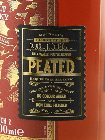 Macnair's Lum Reek Peated 10 Year Old Cask Strength Batch 2