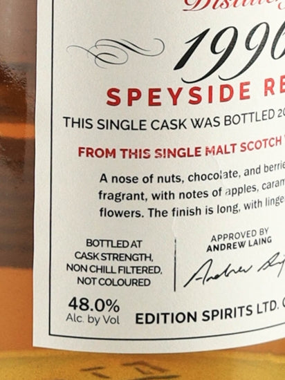 First Editions Auchroisk 25 Year Old 1996