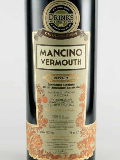 Mancino Vermouth Vecchio