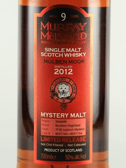 Murray McDavid Mystery Malt 9 Year Old 2012