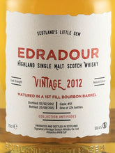 Load image into Gallery viewer, Edradour 10 Year Old 2012 Bourbon Antipodes
