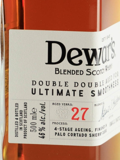 Dewar's Double Double 27 Year Old