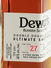 Load image into Gallery viewer, Dewar's Double Double 27 Year Old