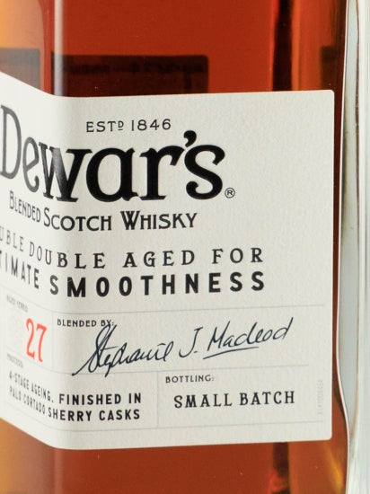 Dewar's Double Double 27 Year Old