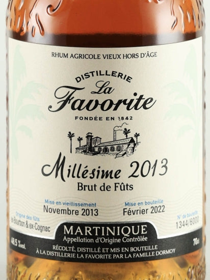 La Favorite Millesime 2013