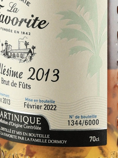 La Favorite Millesime 2013