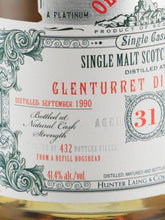 Load image into Gallery viewer, Old &amp; Rare Glenturret 31 Year Old 1990