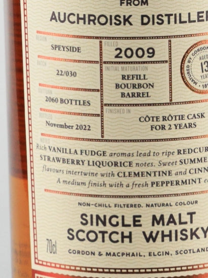 Connoisseur's Choice Wood Finish Auchroisk 13 Year Old 2009