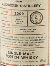 Load image into Gallery viewer, Connoisseur's Choice Wood Finish Auchroisk 13 Year Old 2009