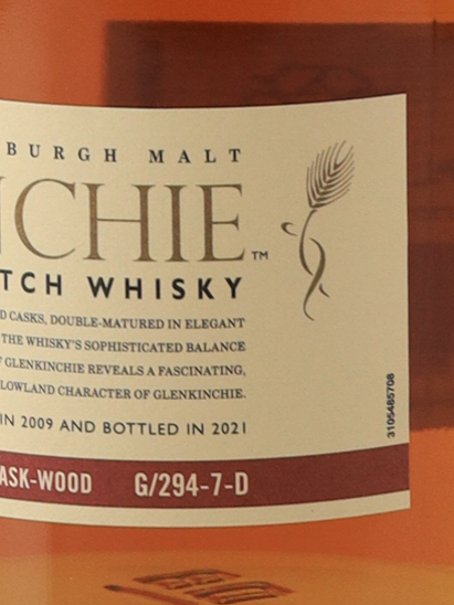 Glenkinchie Double Matured 2009/2021