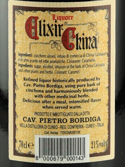 Bordiga Elixir Quina