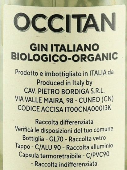 Bordiga Occitane Gin Bio