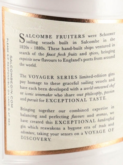 Salcombe Gin Voyager Series Daring