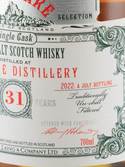 Old & Rare Ardmore 31 Year Old 1990