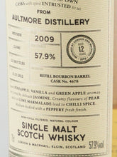 Load image into Gallery viewer, Connoisseurs Choice Cask Strength Aultmore 12 Year Old 2009 57.9% - image 5