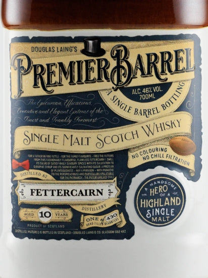 Premier Barrel Fettercairn 10 Year Old Father's Day