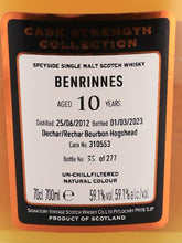 Load image into Gallery viewer, Signatory Benrinnes 10 Year Old 2012