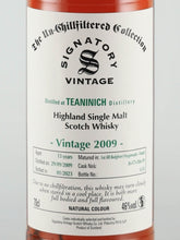 Load image into Gallery viewer, Signatory Teaninich 13 Years 2009/2023-01 46%