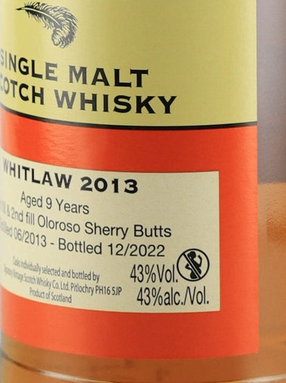 Signatory Whitlow 9 Year Old 2013 43%