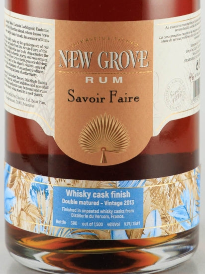 New Grove 8 Year Old 2013 Belcourt Cask Finish