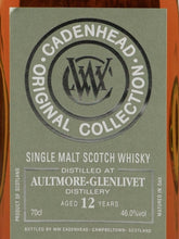 Load image into Gallery viewer, Cadenhead Original Collection Aultmore 12 Year Old