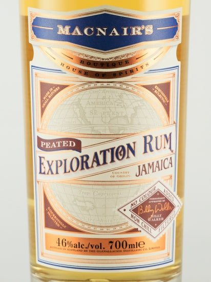 Macnair's Exploration Rum Jamaica Peated