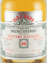 Load image into Gallery viewer, Old &amp; Rare Dufftown 30 Year Old 1991