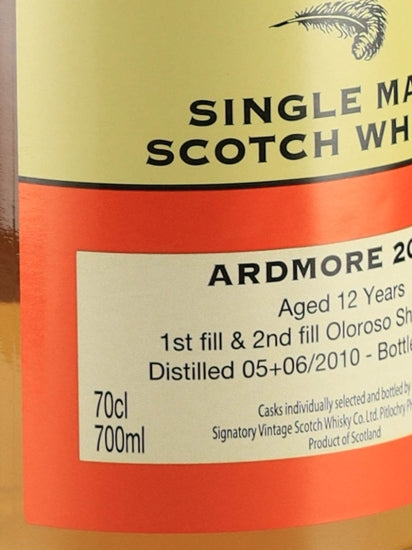 Signatory Ardmore 12 Year Old 2010