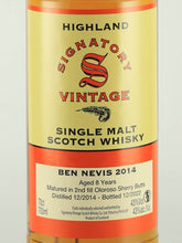 Load image into Gallery viewer, Signatory Ben Nevis 8 Year Old 2014 43%