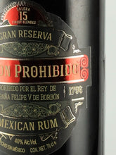 Load image into Gallery viewer, El Ron Prohibido 15 Year Old