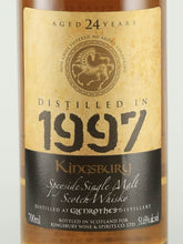 Load image into Gallery viewer, Kingsbury Gold Glenlossie 24 Year Old 1997