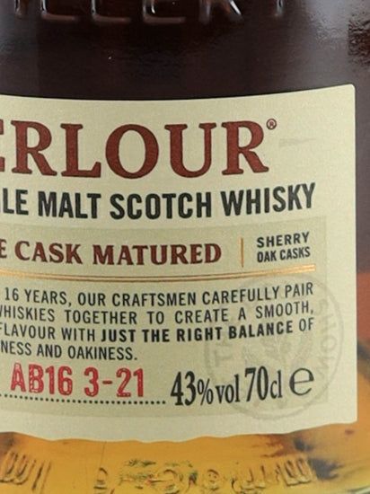 Aberlour 16 Year Old Double Cask Matured Batch 3-21