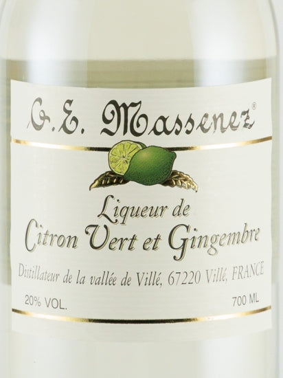 Massenez Liqueur de Lime & Ginger