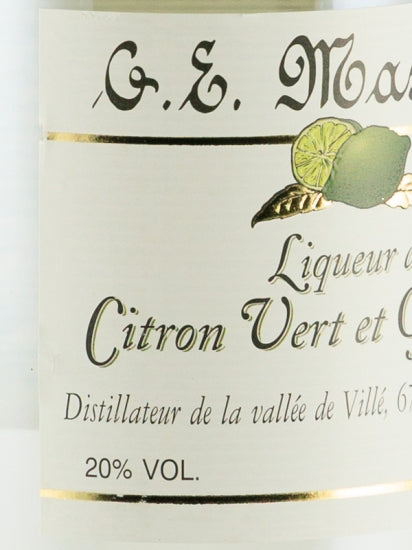 Massenez Liqueur de Lime & Ginger