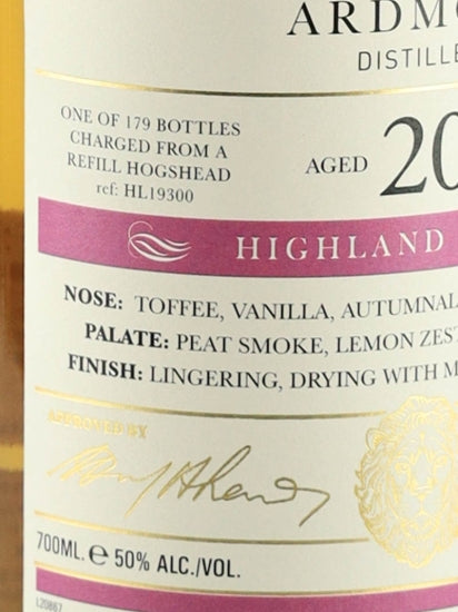 Old Malt Cask Ardmore 20 Year Old 2002