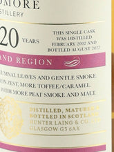 Load image into Gallery viewer, Old Malt Cask Ardmore 20 Year Old 2002