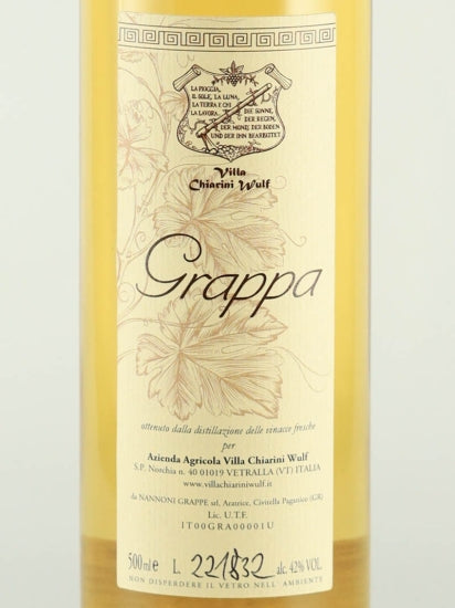 Villa Chiarini Wulf Grappa Riserva