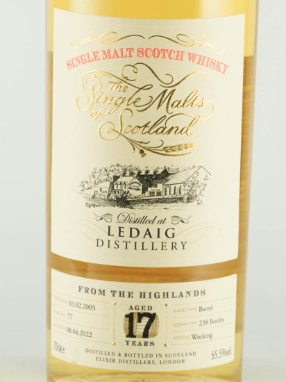 The Single Malts of Scotland Ledaig 17 Year Old 2005