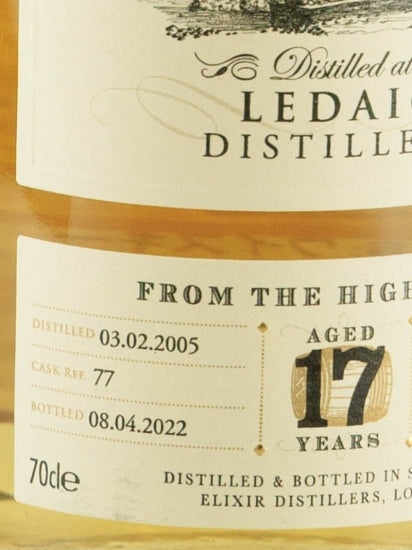 The Single Malts of Scotland Ledaig 17 Year Old 2005