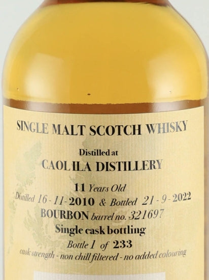 The Art Collection Caol Ila 11 Year Old 2010