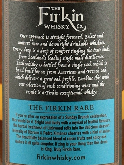 The Firkins Rare Teaninich 2009