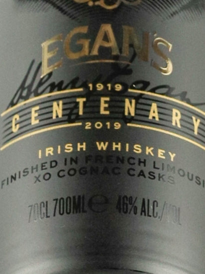 Egans Centenary