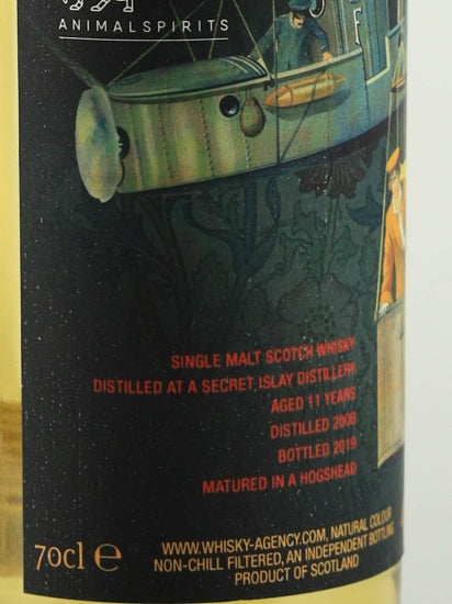 The Whisky Agency Secret Islay 11 Year Old 2008