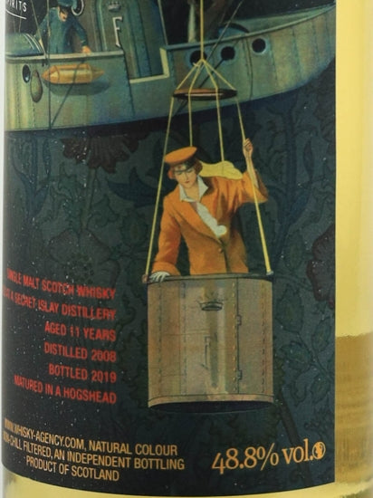 The Whisky Agency Secret Islay 11 Year Old 2008