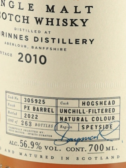 BB&R Benrinnes 12 Year Old 2010