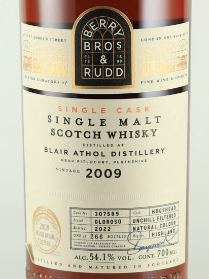 BB&R Blair Athol 13 Year Old 2009
